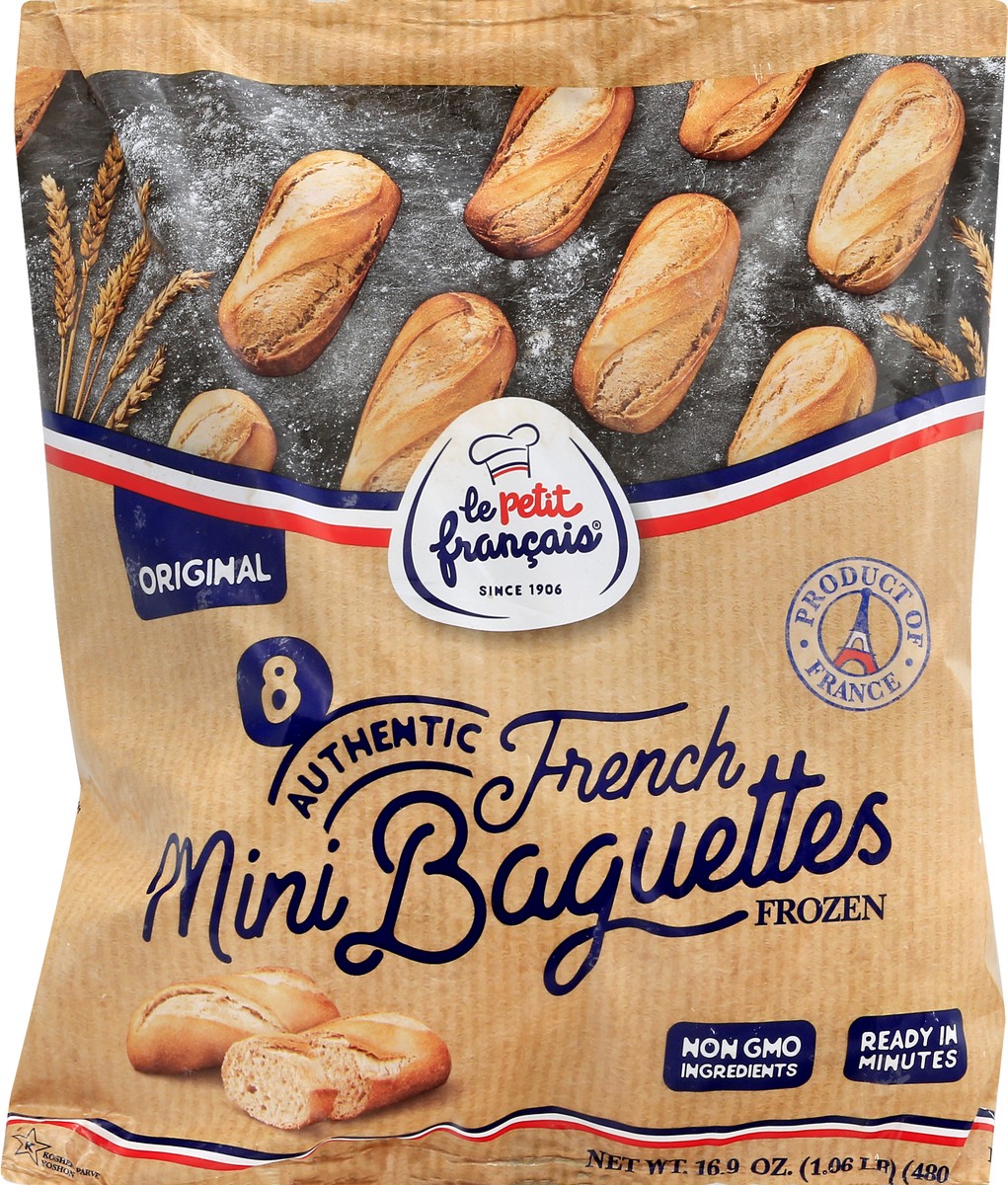 slide 7 of 13, Le Petit Francais Mini French Original Baguettes 8 ea, 8 ct