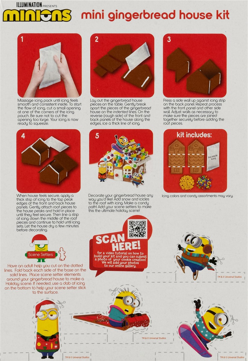 slide 8 of 9, Cookies United Gingerbread House Kit Mini 7 oz, 7 oz