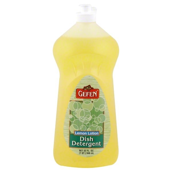 slide 1 of 1, Gefen Dish Detergent, Lemon Lotion, 32 oz