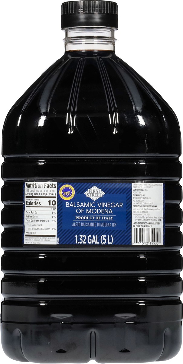 slide 12 of 14, First Street Premium Balsamic Vinegar, 5 liter