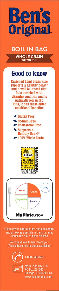 slide 4 of 13, BEN'S ORIGINAL Boil-in-Bag Brown Rice, 14 oz., 14.21 oz