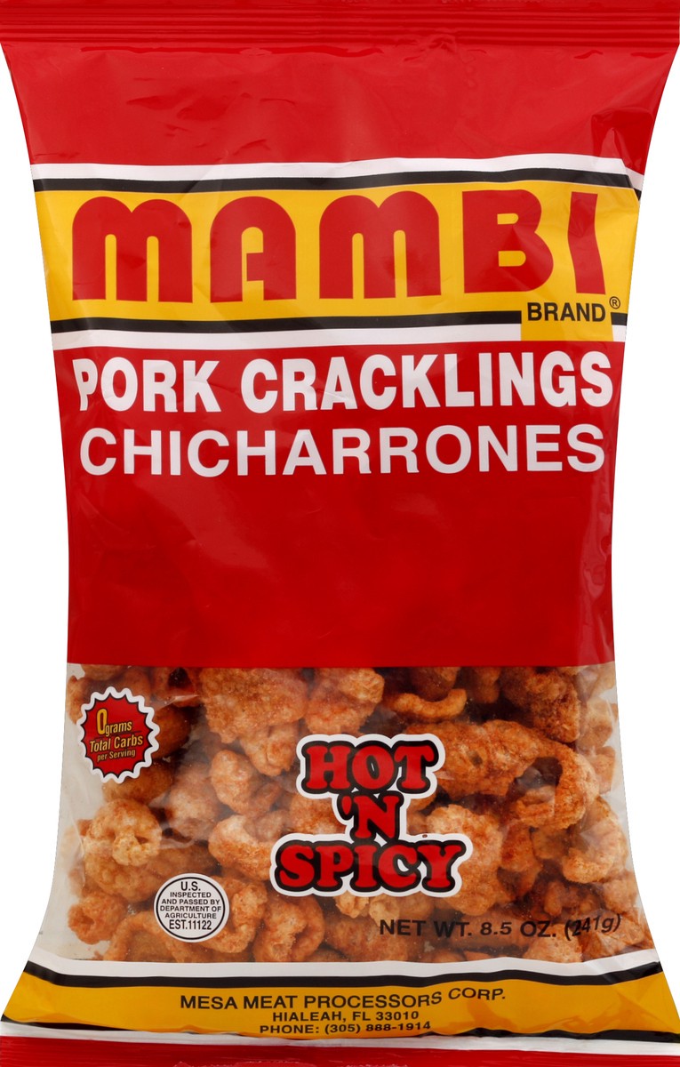 slide 5 of 5, Mambi Pork Cracklings 8.5 oz, 8.5 oz