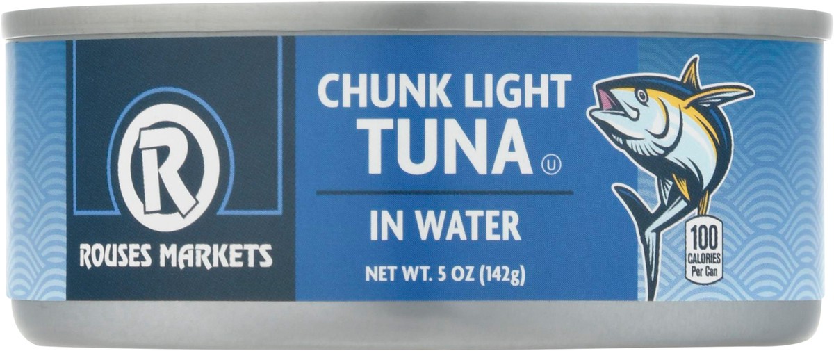 slide 6 of 13, Rouses Markets Chunk Light Tuna in Water 5 oz, 5 oz