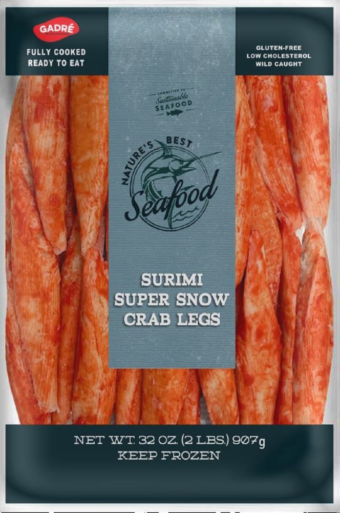 slide 1 of 1, Sugiyo Nature's Best Surimi Snow Crab Legs, 2 lb