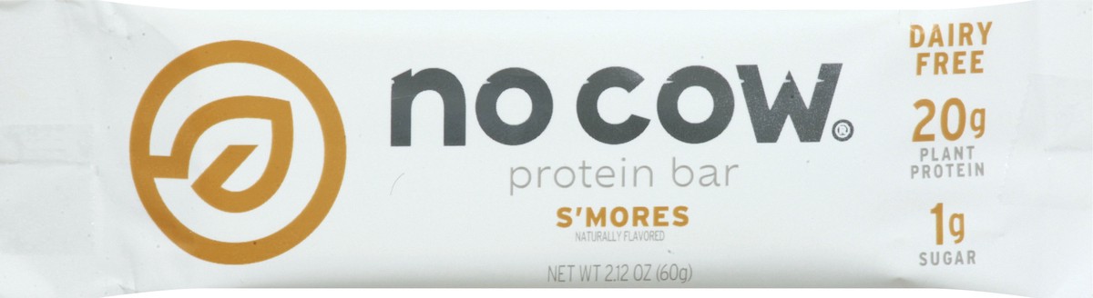 slide 3 of 9, No Cow S'mores Protein Bar 2.12 oz, 2.12 oz