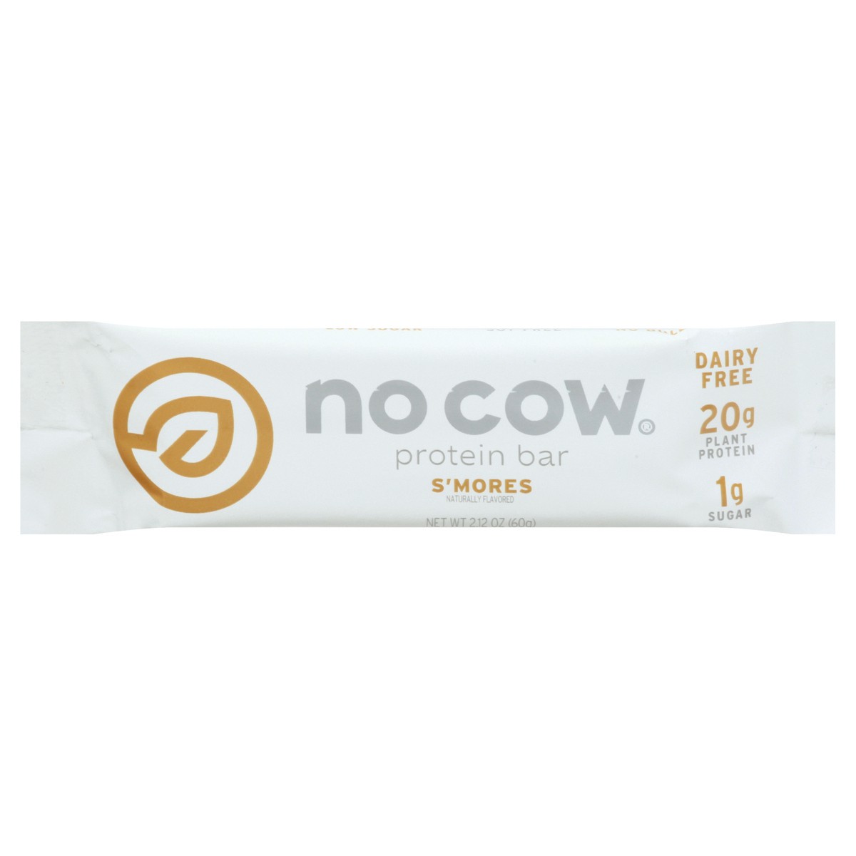 slide 1 of 9, No Cow S'mores Protein Bar 2.12 oz, 2.12 oz