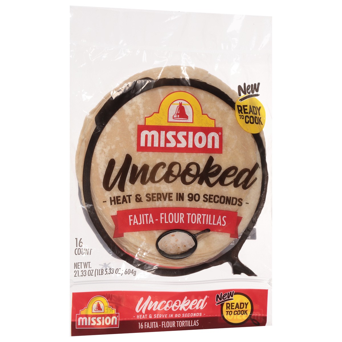 slide 2 of 9, Mission Miss Uncooked Fajita Flour, 1 ct