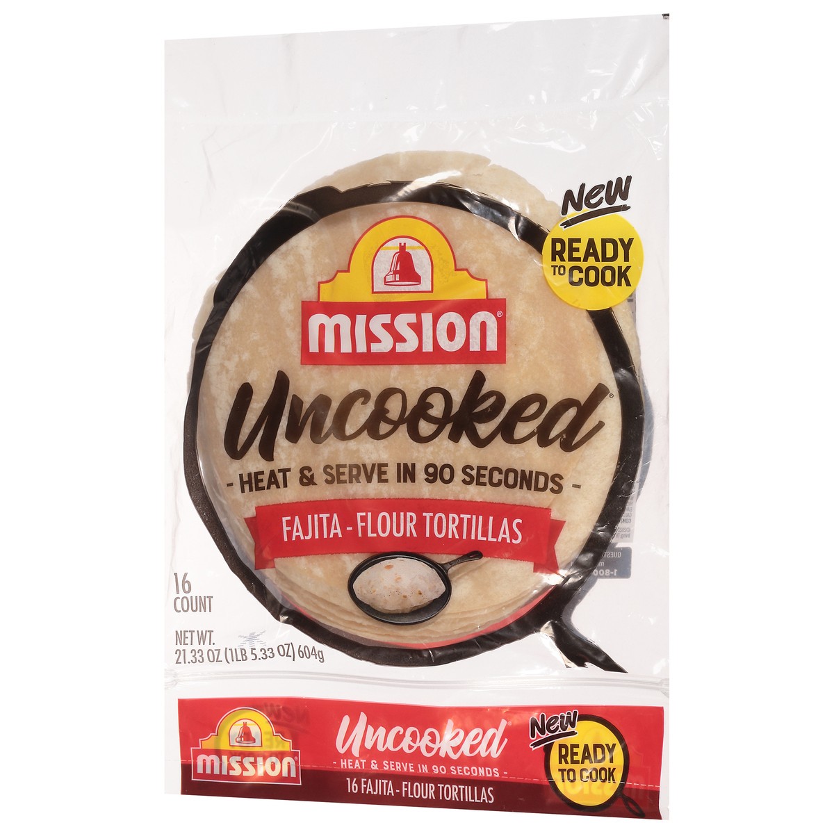slide 3 of 9, Mission Miss Uncooked Fajita Flour, 1 ct