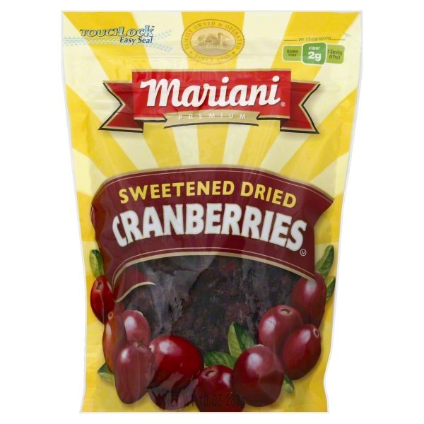 slide 1 of 1, Mariani Sweetened Dried Cranberries, 10 oz