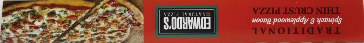 slide 2 of 4, Edwardo's Thin Crust Traditional Spinach & Applewood Bacon Pizza 24 oz, 24 oz