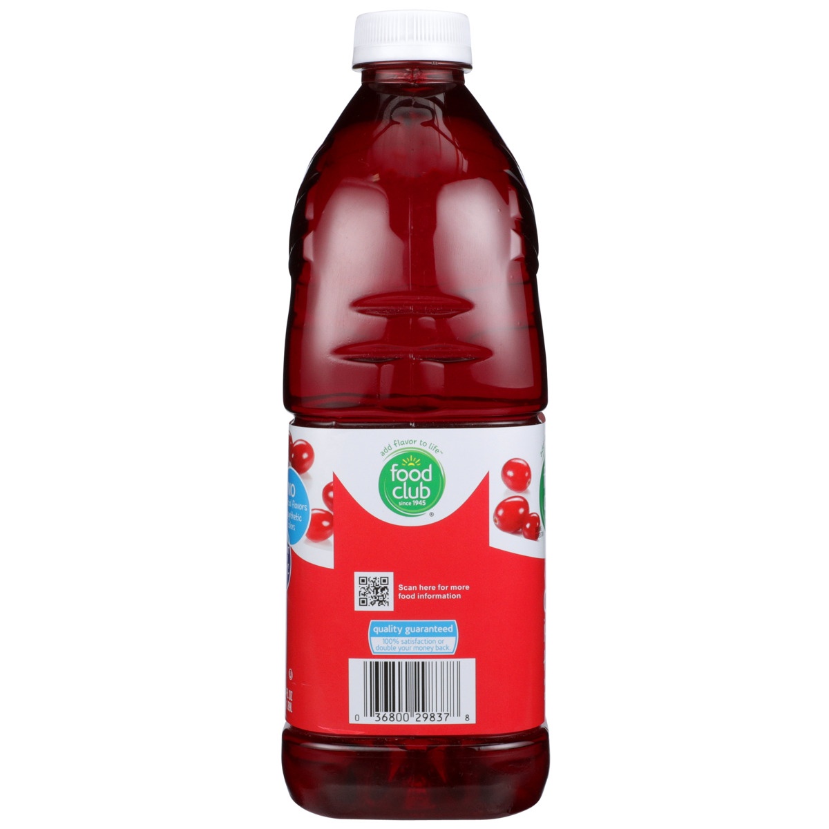 slide 7 of 10, Food Club Cranberry Juice Cocktail From Concentrate, 64 fl oz