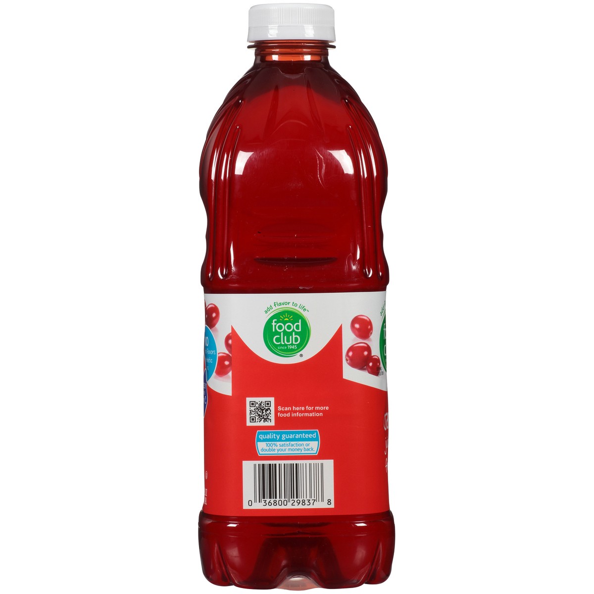 slide 7 of 8, Food Club Cranberry Juice Cocktail - 64 fl oz, 64 fl oz