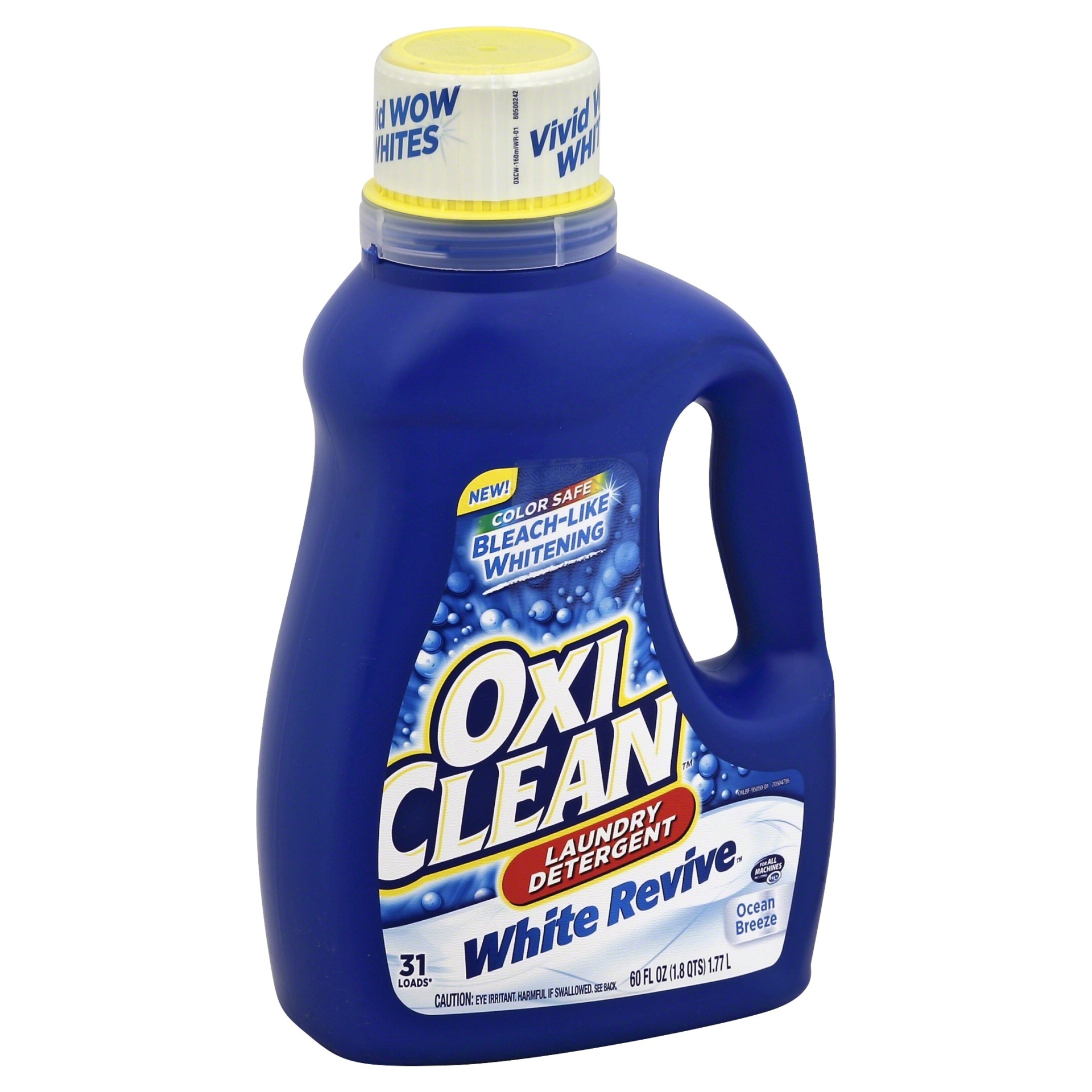 slide 1 of 3, Oxi-Clean White Revive Ocean Breeze Laundry Detergent, 60 fl oz
