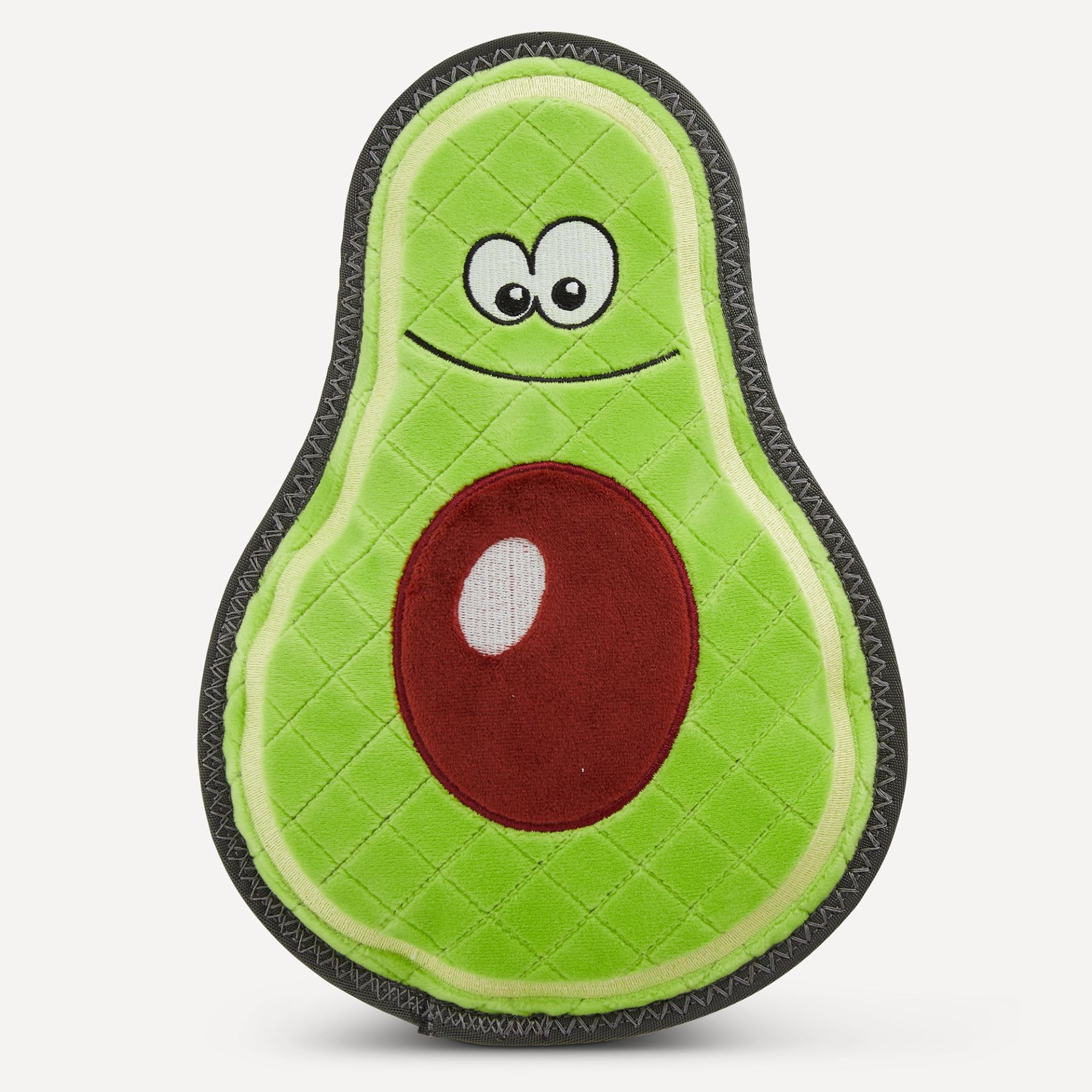 slide 1 of 1, Joyhound Top Paw Rip Roarin' Tough Avocado Dog Toy - Tough Plush, MED