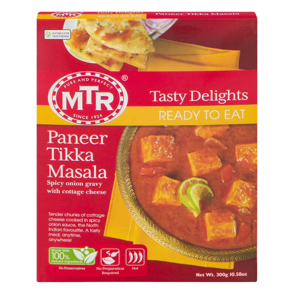 slide 1 of 9, MTR Paneer Tikka Masala 10.58 oz, 10.58 oz
