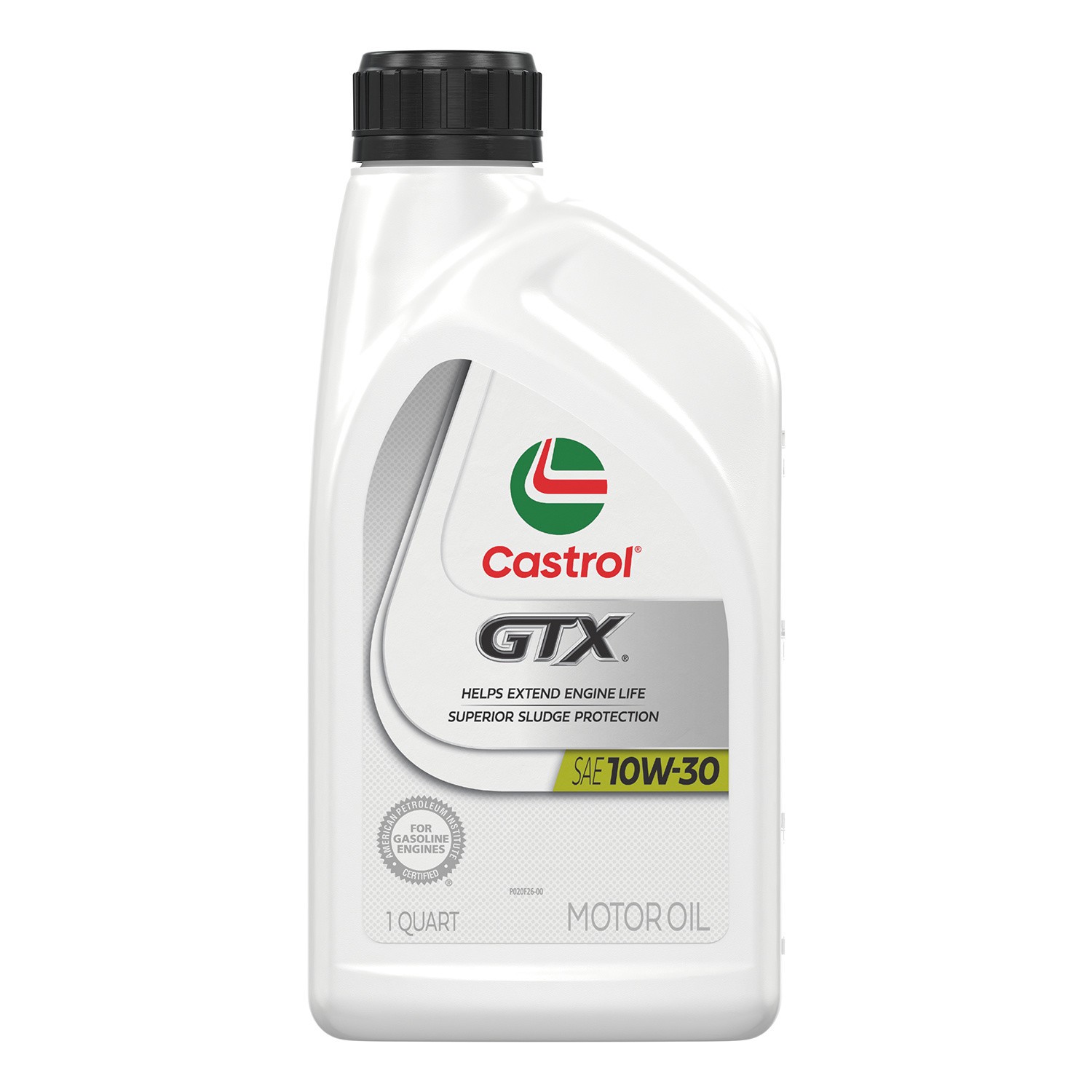 slide 1 of 10, Castrol GTX 10W-30 Conventional Motor Oil, 1 Quart, 32 fl oz