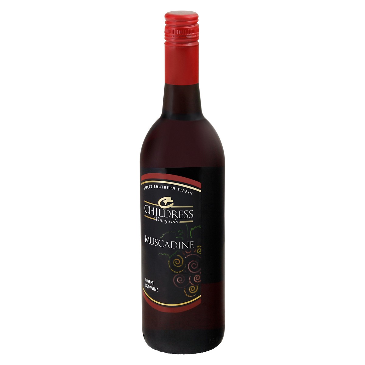 slide 6 of 9, Childress Vineyards Muscadine Sweet Red Wine 750 ml Bottle, 750 ml