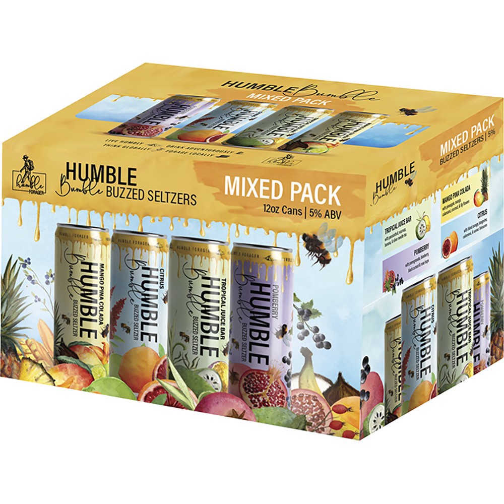 slide 1 of 1, Humble Bumble Seltzer Variety, 