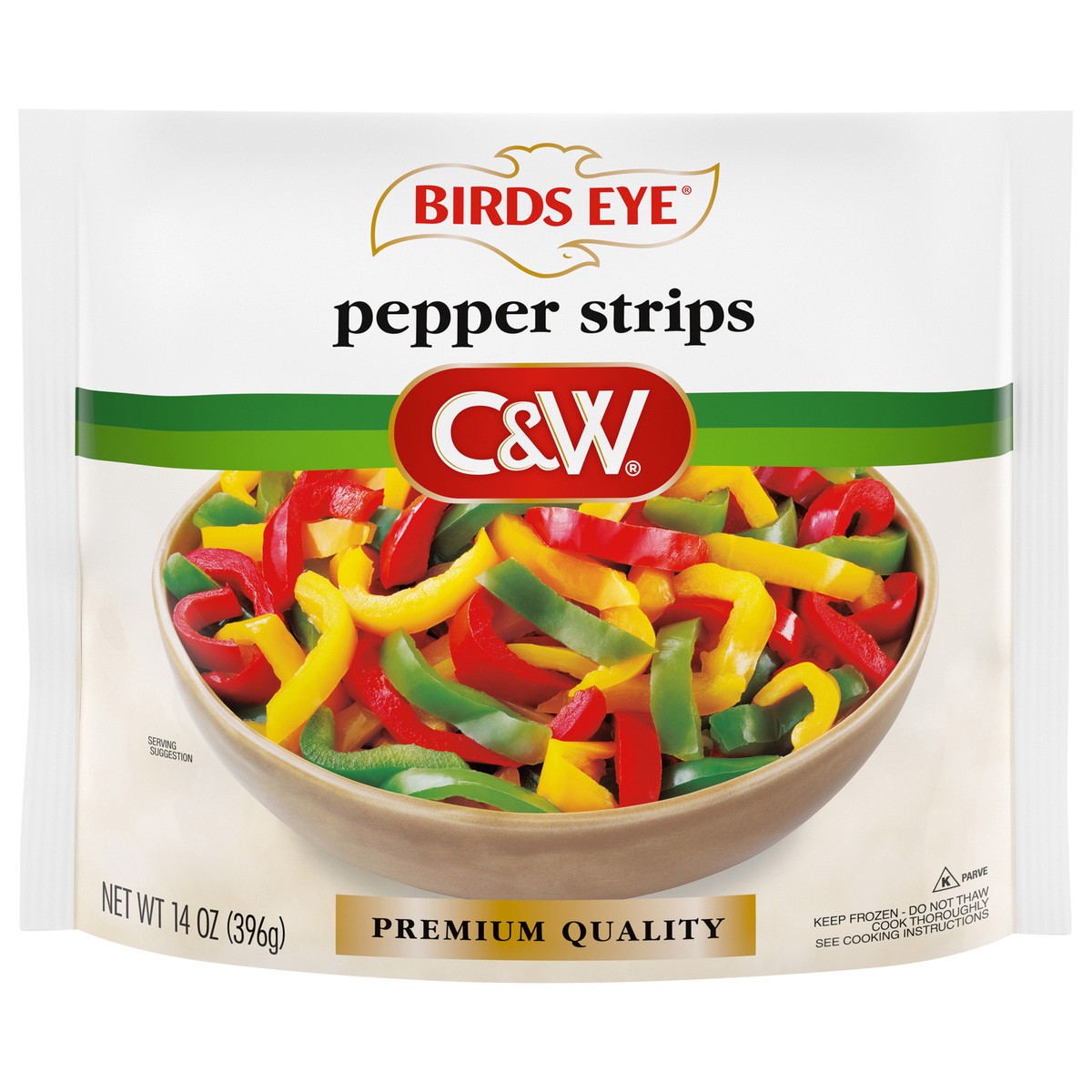 slide 1 of 5, Birds Eye C&W Pepper Strips 14 oz, 14 oz