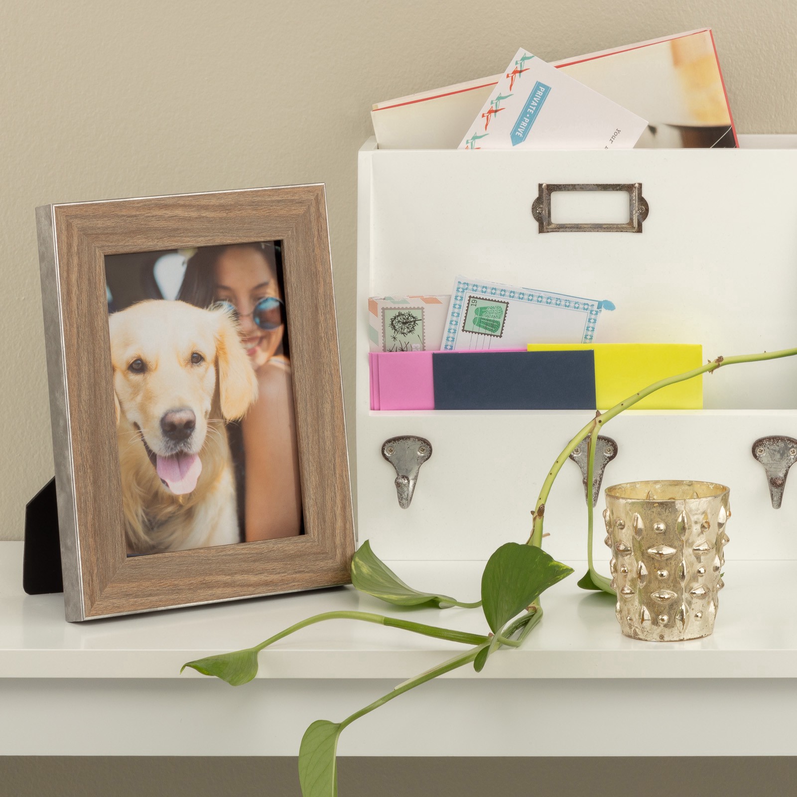 slide 4 of 6, Expressions 5" X 7" Faux Wood Frame By Studio Decor, 5 in x 7 in