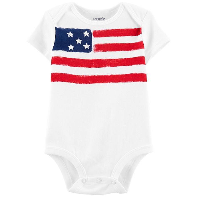 slide 1 of 1, Carter's 4th Of July Flag Original Bodysuit, 1 ct