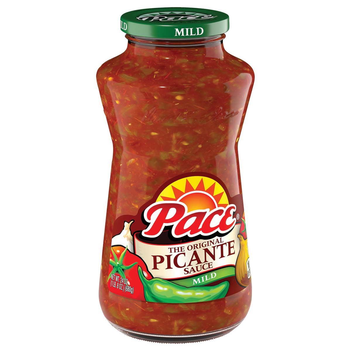 slide 2 of 11, Pace Mild Picante Sauce, 24 oz