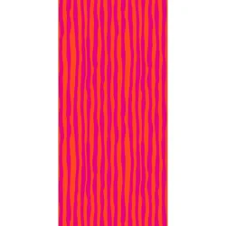 Destination Holiday Summer Beach Towel - Pink Stripes