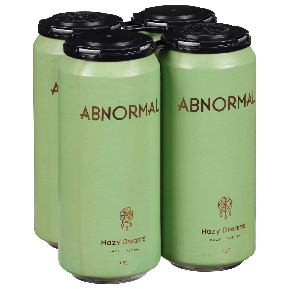 slide 4 of 9, Abnormal Hazy Style IPA Hazy Dreams Beer 4 - 473 ml Cans, 4 ct