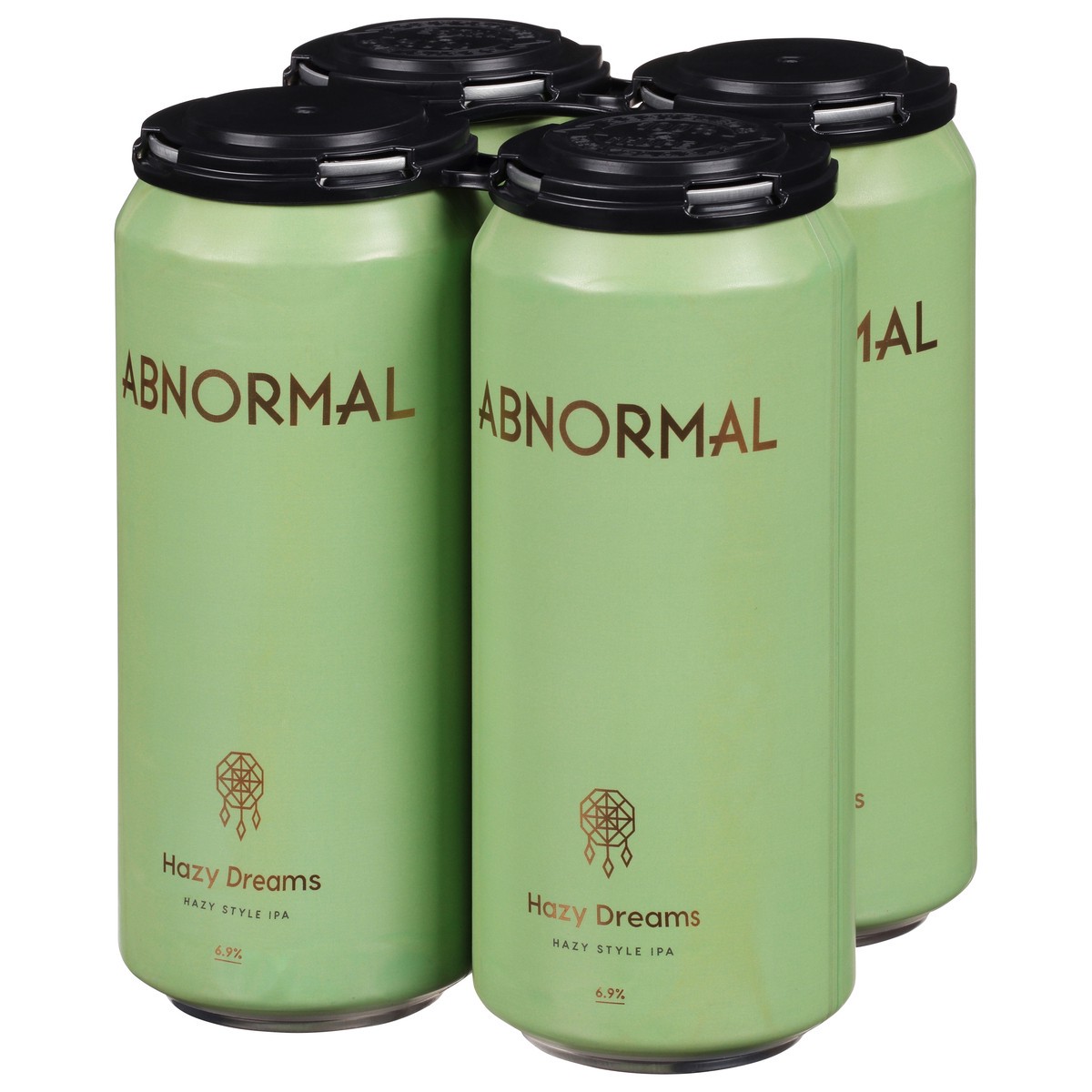 slide 9 of 9, Abnormal Hazy Style IPA Hazy Dreams Beer 4 - 473 ml Cans, 4 ct