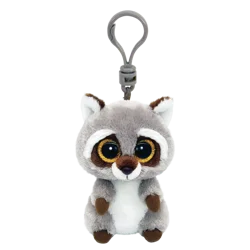 TY Oakie Raccoon Gray Clip