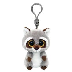 TY Oakie Raccoon Gray Clip