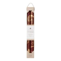Northern Lights NL Decorative Tapers Bordeaux - 2 pk