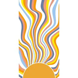 Destination Holiday Summer Beach Towel - Wavy Sun