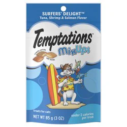 Whiskas Temptations Mix Ups Surfers' Delight Cat Care & Treats 3 oz. Pouch