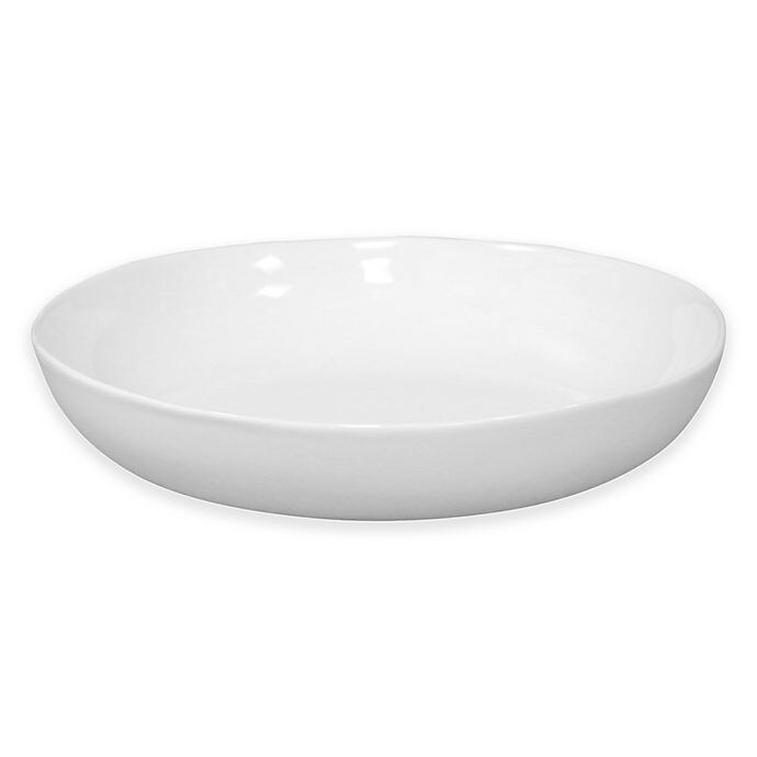 slide 1 of 1, Artisanal Kitchen Supply Curve Dinner Bowl - White, 1 ct