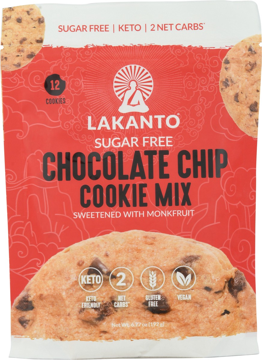 slide 5 of 9, Lakanto Sugar Free Chocolate Chip Cookie Mix 6.77 oz, 6.77 oz