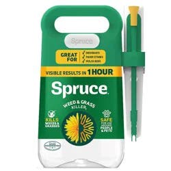 Zevo Spruce Weed and Grass Killer Powder Fertilizer 64oz