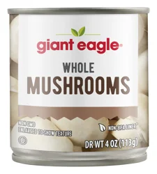 Giant Eagle Whole Mushroom 4 Oz