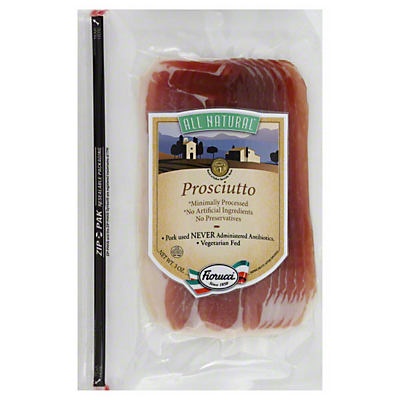 slide 1 of 2, Fiorucci All Natural Prosciutto, 3 oz