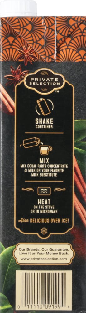 slide 3 of 4, Private Selection Chai Spice Black Tea Latte Concentrate - 32 fl oz, 32 fl oz