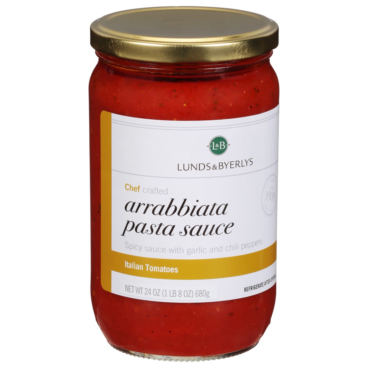 slide 4 of 13, Lunds & Byerlys Arrabbiata Pasta Sauce 24 oz, 24 oz