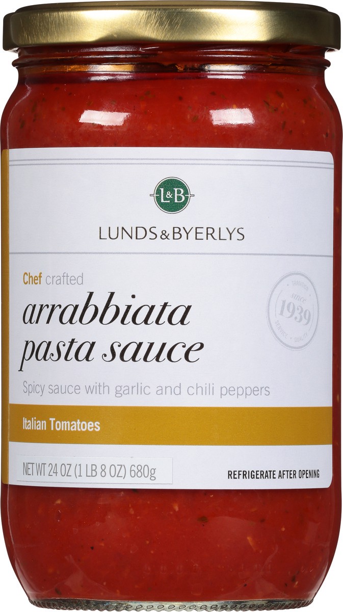 slide 2 of 13, Lunds & Byerlys Arrabbiata Pasta Sauce 24 oz, 24 oz