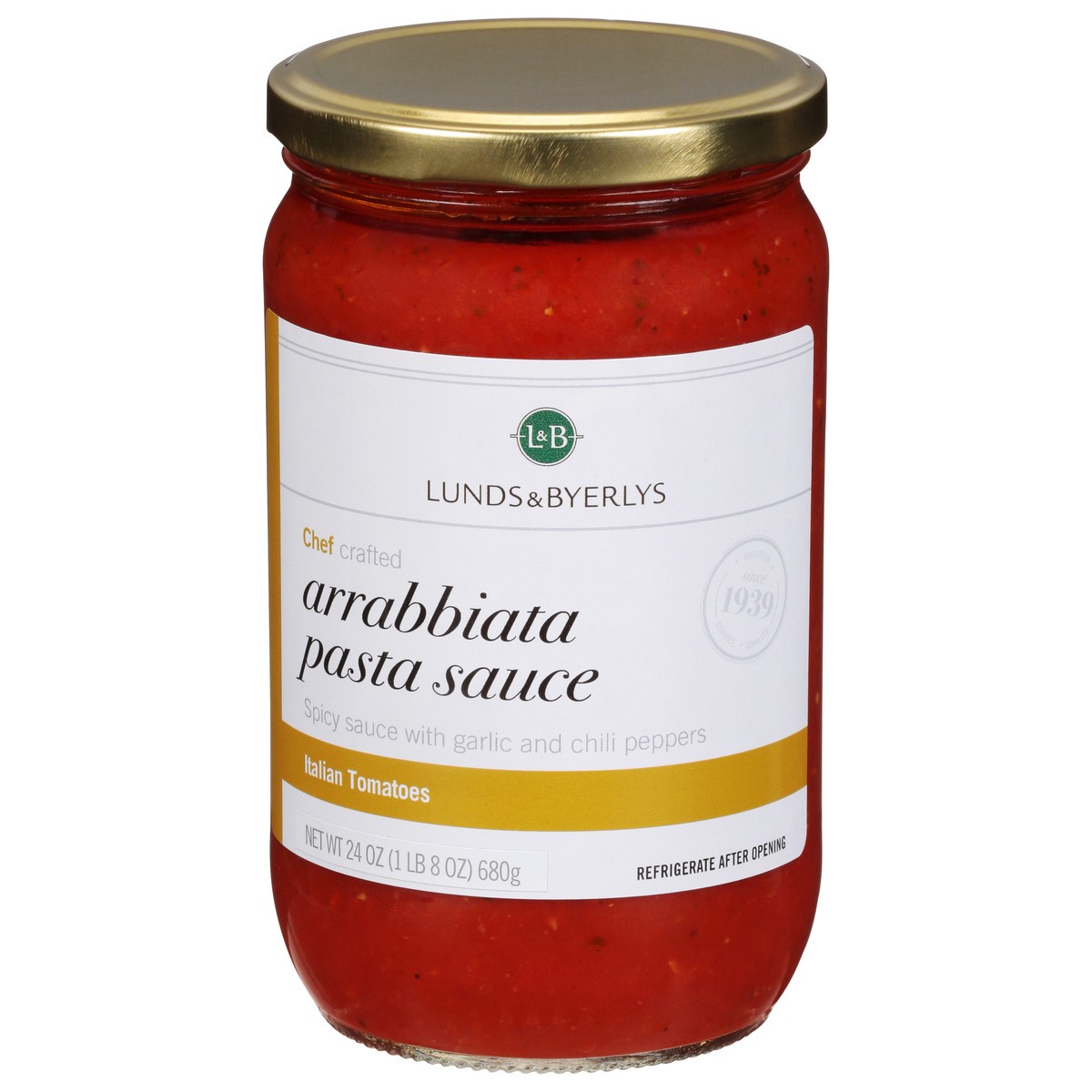 slide 3 of 13, Lunds & Byerlys Arrabbiata Pasta Sauce 24 oz, 24 oz