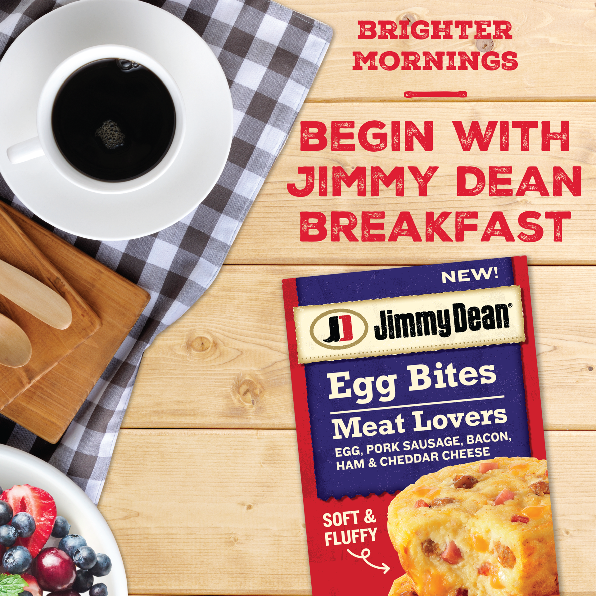 slide 6 of 10, Jimmy Dean Egg Bites Meat Lovers Frozen Breakfast, 4 oz, 113.40 g