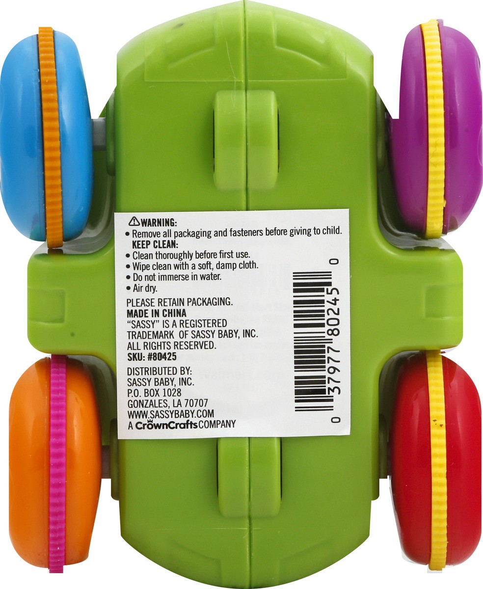 slide 6 of 9, Sassy Pop 'N Push Car 1 ea, 1 ct