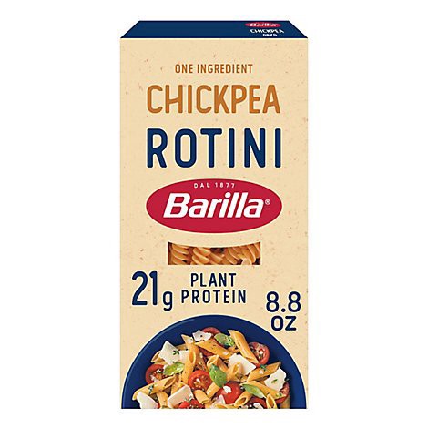slide 1 of 1, Barilla Chickpea Rotini Pasta - 8.8 Oz, 8.8 oz