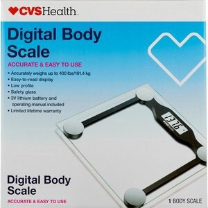 slide 1 of 1, CVS Health Digital Body Scale, 1 ct