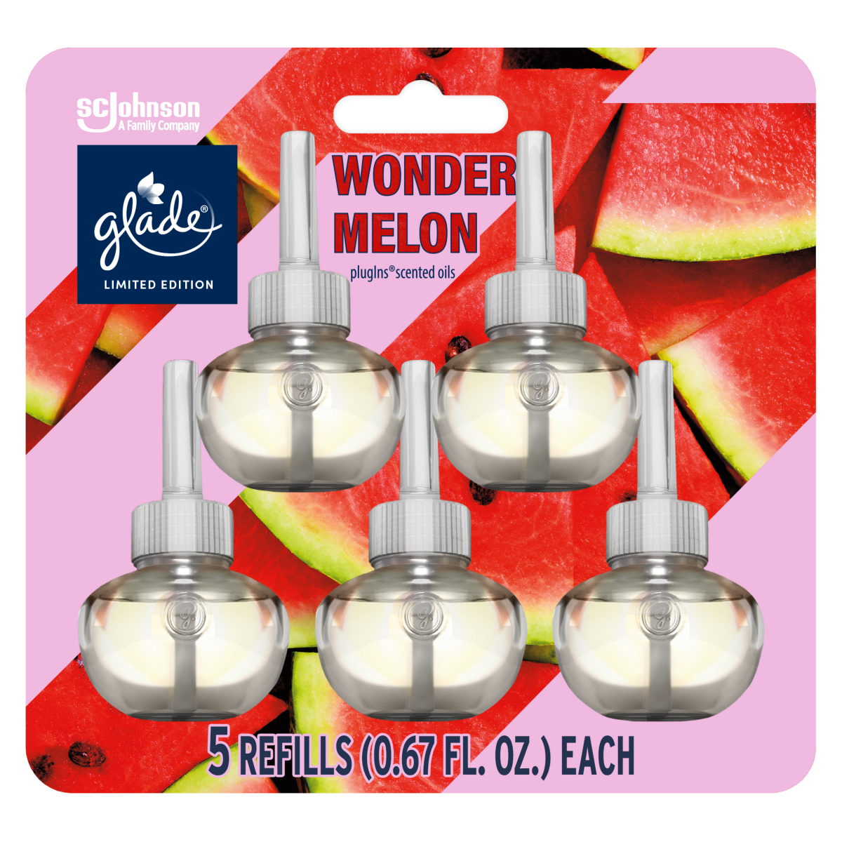 slide 1 of 29, Glade Piso Wonder Melon, 5 ct