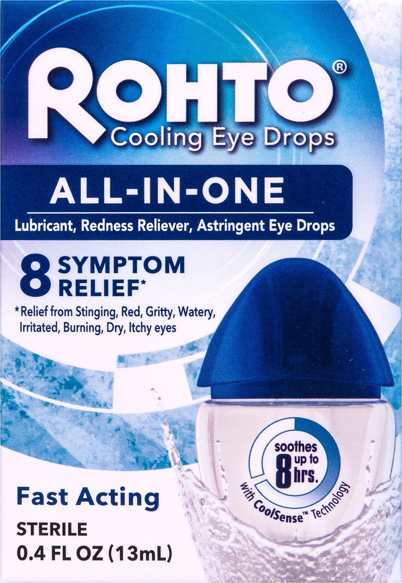 slide 1 of 7, Rohto Ice Eye Drops, 0.4 fl oz