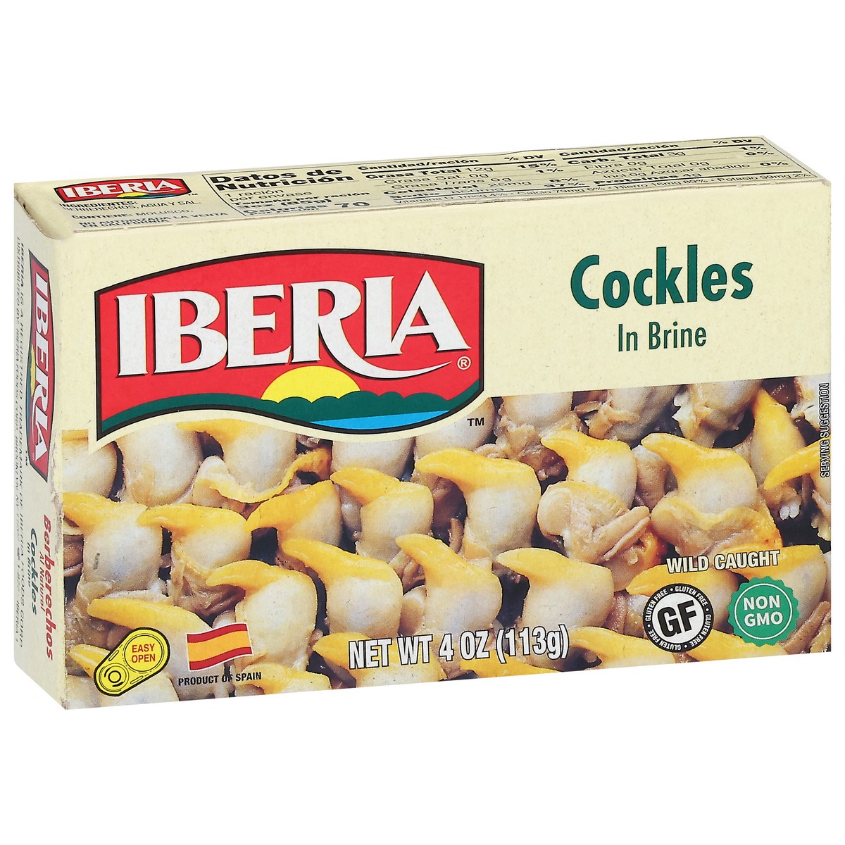 slide 8 of 14, Iberia Cockles in Brine 4 oz, 4 oz